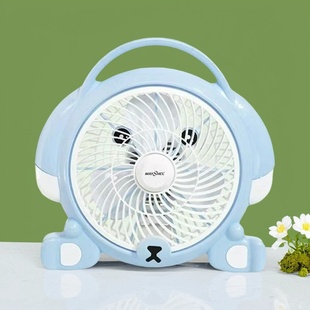 美诗儿台扇宿舍静音台式 办公迷你床上寝室小型小电风扇办公室
