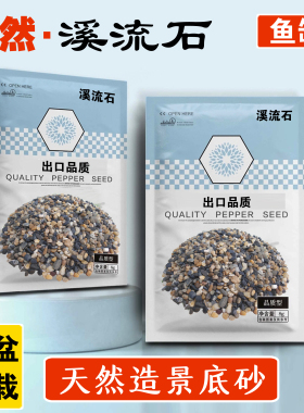 溪流石鹅卵石雨花石原白色石子鱼缸水族箱造景花盆栽天然砂石庭院