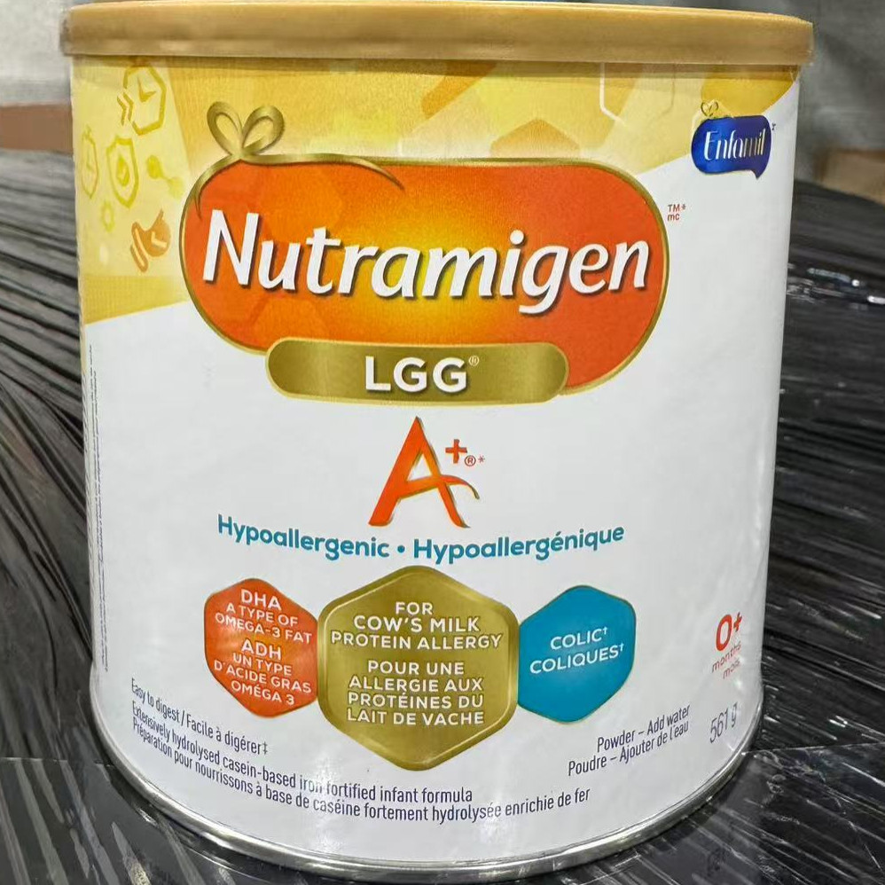 直邮加拿大美赞臣Nutramigen A+ 一段牛奶过敏深度水解奶粉561g