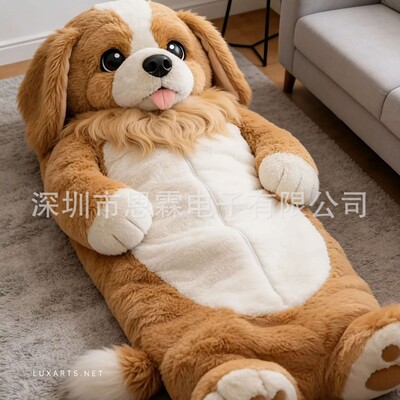 跨境Adorable Cat Envelope Sleeping Bag 冬季成人毛绒睡袋