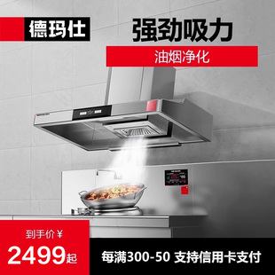 BS150 德玛仕商用油烟机饭店餐饮单头一体过滤分离油烟净化器 CXW