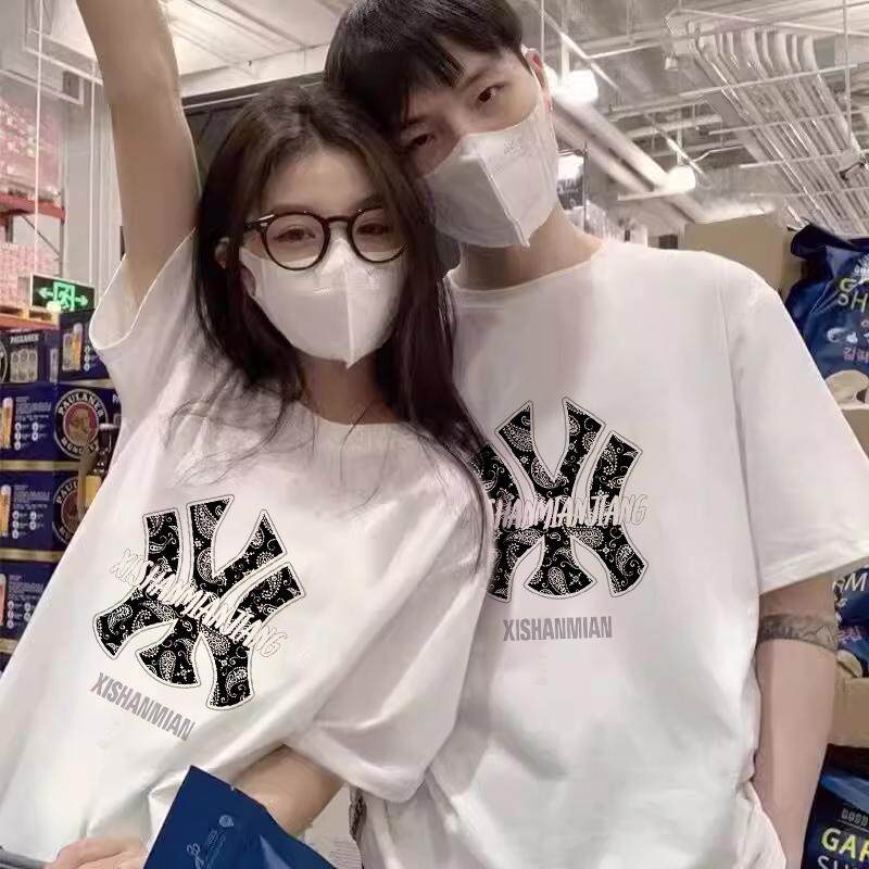 【1折专区】奥莱官方丨2025年夏季新款T恤复古印花男女青春流行 |