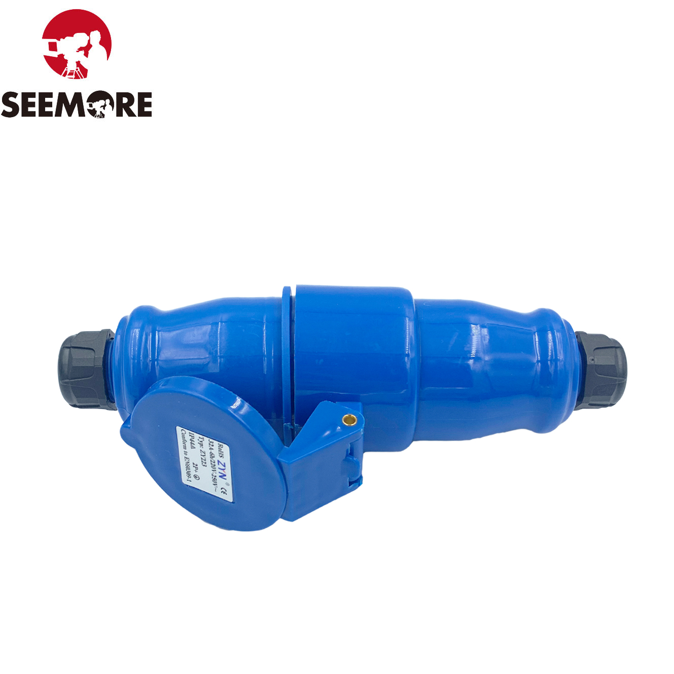 影视灯具32A欧式插头 镝灯/钨丝灯三孔电源专用标准接头 电影工具