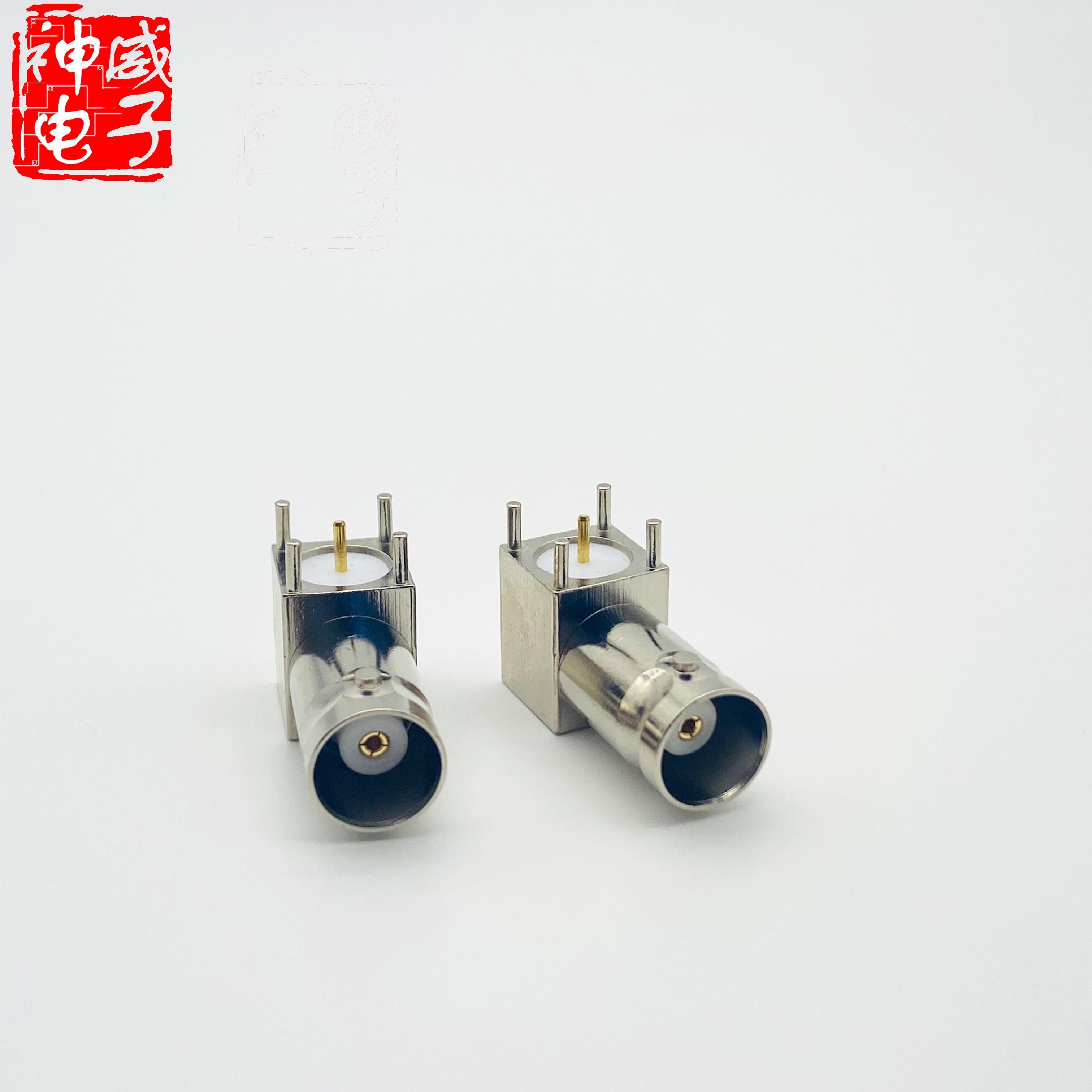 BNC-KWE 全铜母座 Q9/BNC母弯头 射频同轴连接器