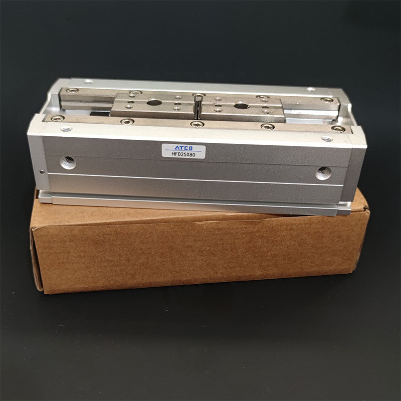 薄型气动手指HFD8/12/16/20/X10X15X25X30X40X50X80气缸