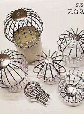 天沟排水防堵网罩110管304不锈钢地漏钢丝过滤网屋面阳台落水盖子