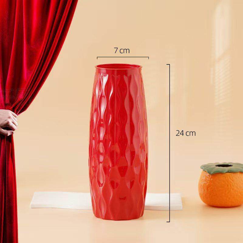 中国风仿陶瓷塑料花瓶雪柳专用银柳水培养插花瓶桌面客厅装饰摆件,鲜花速递/花卉仿真/绿植园艺,花瓶,淘宝优惠券,粉丝福利购,淘宝优惠卷