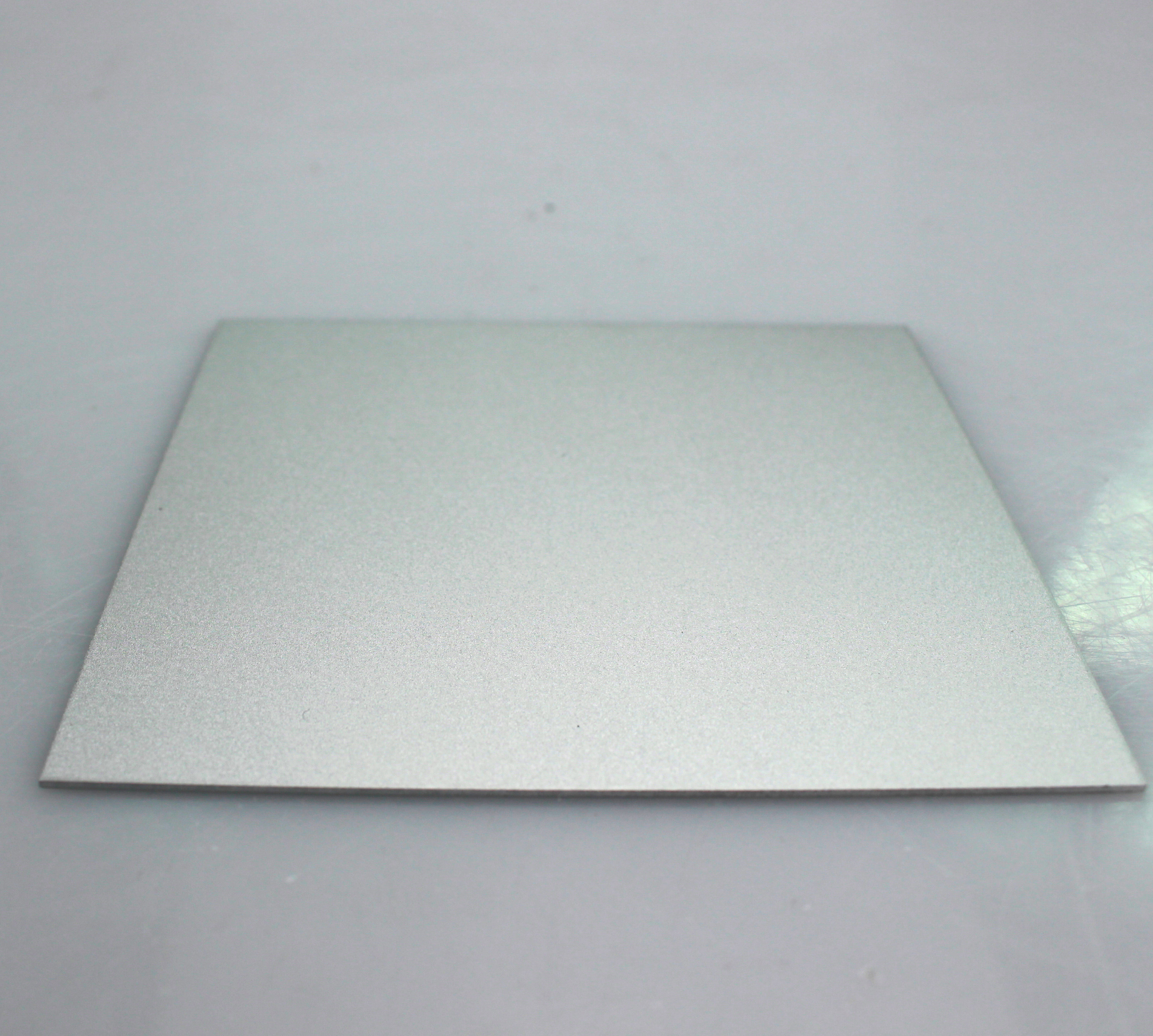 银色喷砂铝板5052阳极氧化铝合金板材磨砂标签铭牌定制定做0.8m m