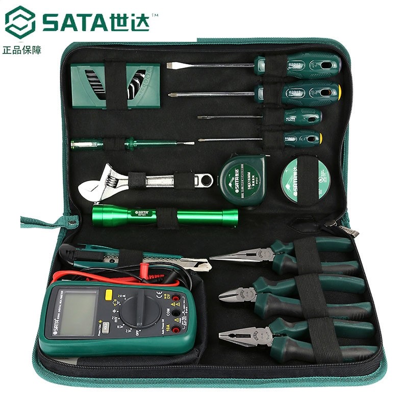 世达电子维修工具套装电工日常检修多功能综合组套便携式工具包
