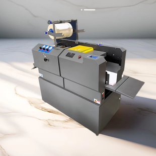 森威全自动覆膜机 自动进纸气动断膜热裱机不干胶封面裱膜A3吸风