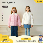 秋冬季 25款 女童宝宝可拆翻领棉服外套 Kids小熊童装 TeenieWeenie
