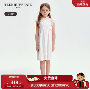 Kids小熊童装 A版 25年款 女童优雅甜美飞袖 连衣裙 新款 TeenieWeenie