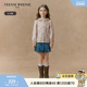 衬衫 TeenieWeenie 秋女童甜美翻领碎花长袖 25年款 Kids小熊童装