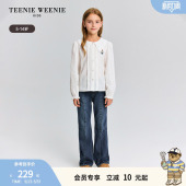 Kids小熊童装 衬衫 25年款 女童甜美蕾丝泡泡袖 秋冬季 TeenieWeenie