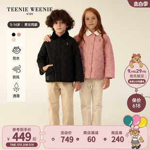 TeenieWeenie 秋冬男女防水防风透湿翻领棉服 23年款 Kids小熊童装