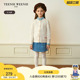 女童亲子绞花开衫 TeenieWeenie 秋冬季 25年款 毛衣 Kids小熊童装