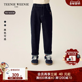 TeenieWeenie 男童休闲风刺绣直筒牛仔裤 Kids小熊童装 26年新款
