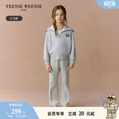 舒适女童休闲风翻领拉链开衫 时尚 卫衣 Kids小熊童装 TeenieWeenie