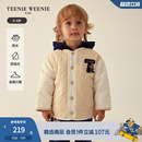 TeenieWeenie 秋冬男宝宝三防撞色棉服外套 Kids小熊童装 23年款