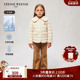 TeenieWeenie 羽绒服 女童纯色保暖大翻领短款 Kids小熊童装 秋冬季