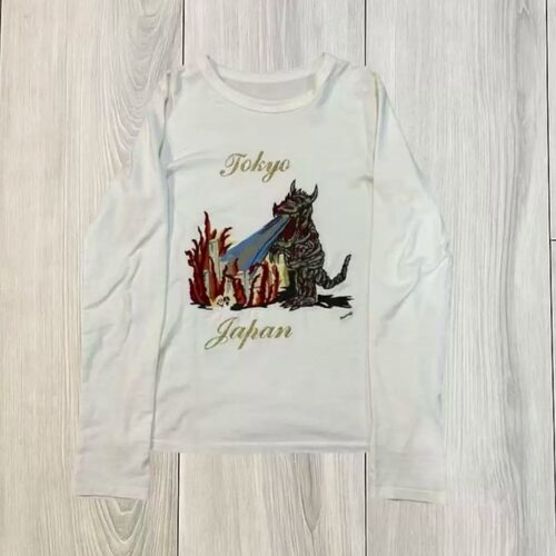 20471120中川正博HyomaGodzillaTokyoJapanLongSleeve哥斯拉卫衣