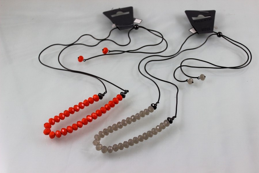 经典气质水晶可调节长项链