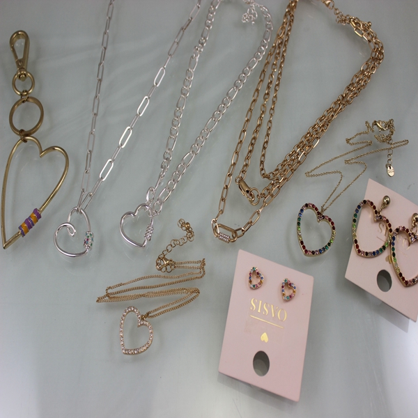 多巴胺彩色嘻哈高级感项链耳环