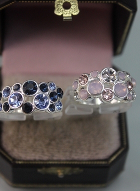 韩国定制系列超美轻奢戒指钻饰