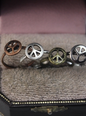 戒指极简款反战年会吸睛饰品