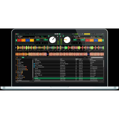 新版Serato DJ Lite 4.0.7莱恩软件打碟机控制器一体机