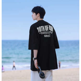 P35控48 2024夏季 T恤T3024 印花纯棉重磅短袖 面料成分 新款