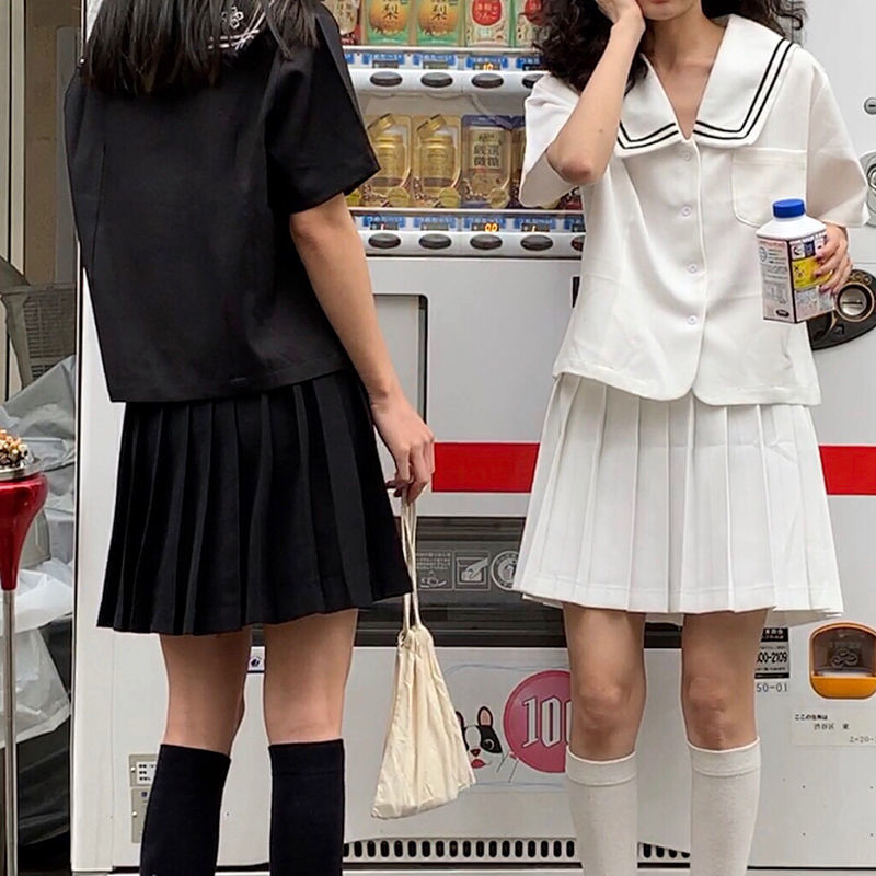 2021四季韩版高腰百褶裙修身显瘦学院ins风半身裙女学生短裙子白在类目 女装/女士精品, 半身裙中 - 来自Buy2taobao.com提供专业的淘宝代购服务