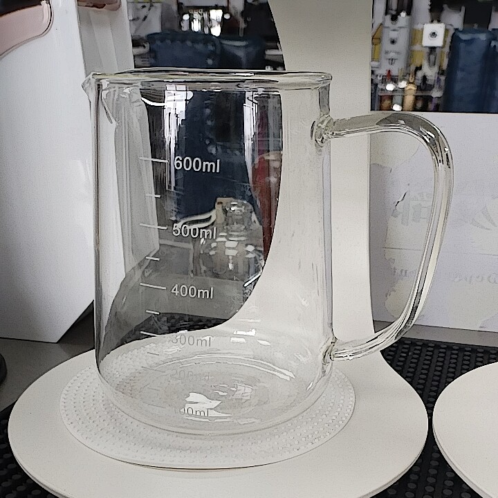 新中式高硼硅玻璃量杯600ml