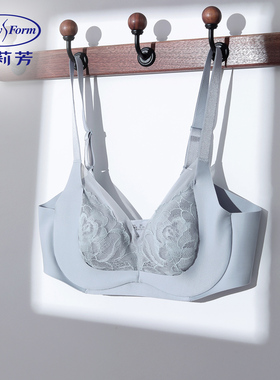 MF玫瑰兔耳朵舒适蕾丝性感无痕文胸EBW1195