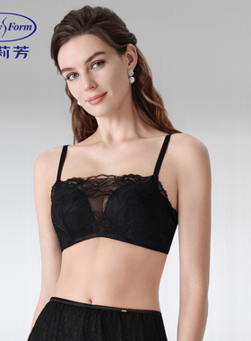 MF安莉芳防走光蕾丝内衣女士小胸聚拢文胸