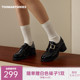 通勤增高单鞋 英伦学院风乐福鞋 孟克庄园女鞋 Toomanyshoes26春新款