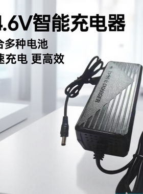 12.8V14.6V磷酸铁锂充电器3A4A5A气动铅酸蓄电瓶6A8A10A3.2V3.7V