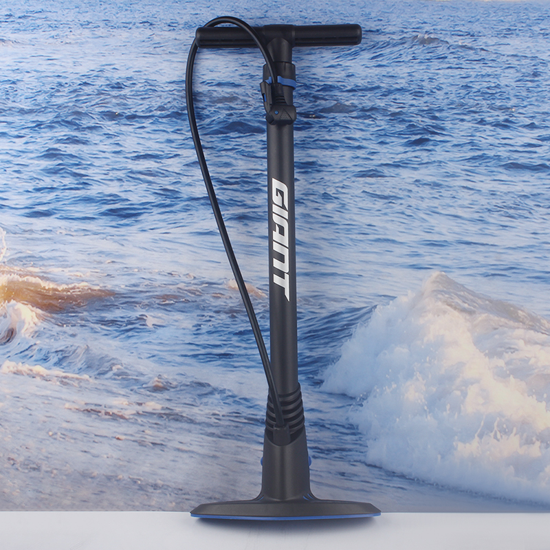 正品捷安特cmp-087落地打气筒山地公路车家用高压气筒美法嘴通用