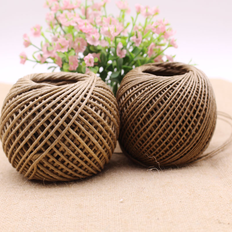 打蜡光滑麻绳绳子手工diy工艺品