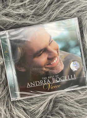 欧版现货 正版 安德烈波切利精选 Andrea Bocelli Vivere CD唱片