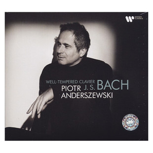 现货 原装进口 巴赫 平均律第2册 CD唱片 安德谢夫斯基 95118754