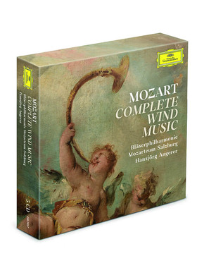 现货正版 Mozart Wind Music 莫扎特管弦乐全集 5CD唱片 4862457
