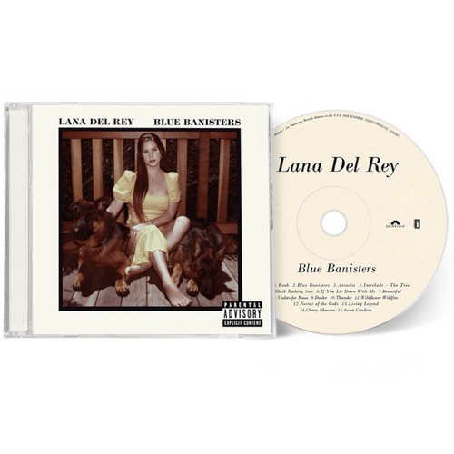 欧版现货 打雷姐 拉娜德雷专辑Lana Del Rey Blue Banisters CD