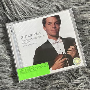 JOSHUA BELL 贝尔 小提琴作品集 2CD唱片 布鲁赫 门德尔松 莫扎特