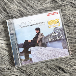 古典音乐 德彪西 CD唱片 让艾弗兰巴维 CHAN10443 钢琴作品全集2