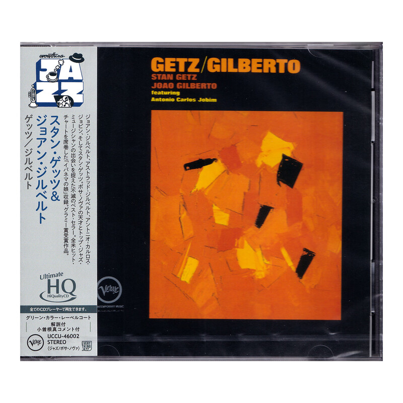 现货正版 Stan Getz & Joao Gilberto - Getz/Gilberto UHQCD唱片