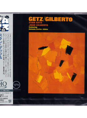 现货正版 Stan Getz & Joao Gilberto - Getz/Gilberto UHQCD唱片