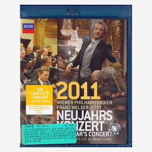 进口碟片 现货正版 蓝光碟 古典音乐 2011年维也纳新年音乐会