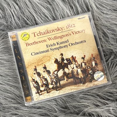 现货正版 柴可夫斯基：1812序曲 / 贝多芬：惠灵顿的胜利 CD80640