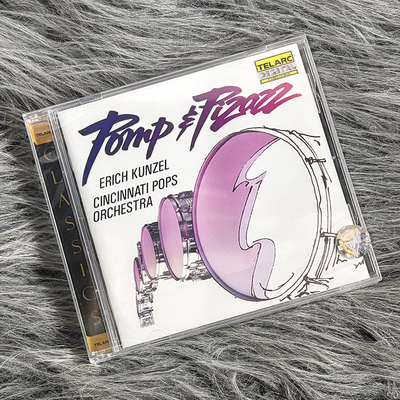 孔泽尔/华丽威猛的进行曲 Pomp & Pizazz 爵士鼓 大鼓小鼓 CD唱片